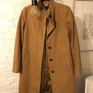 J Crew Wool Coat (Camel)